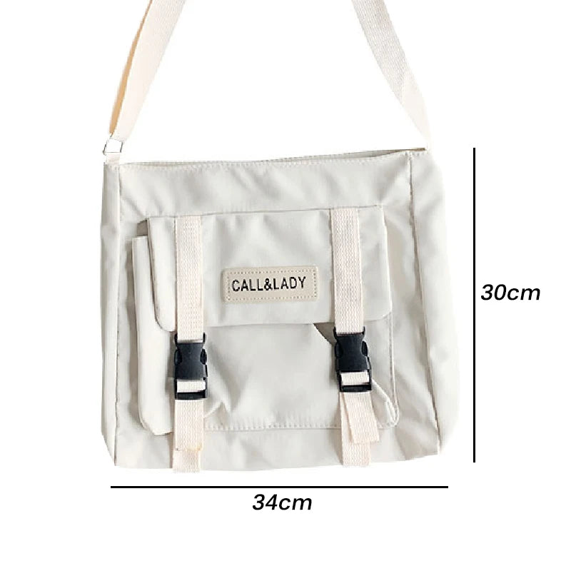 Japanese Women's Messenger Bag Student Waterproof Crossbody Shoulder Bag