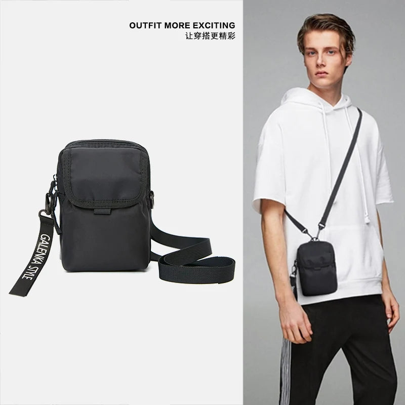 Japanese Style Crossbody Bag Casual Nylon Cloth Shoulder Bag