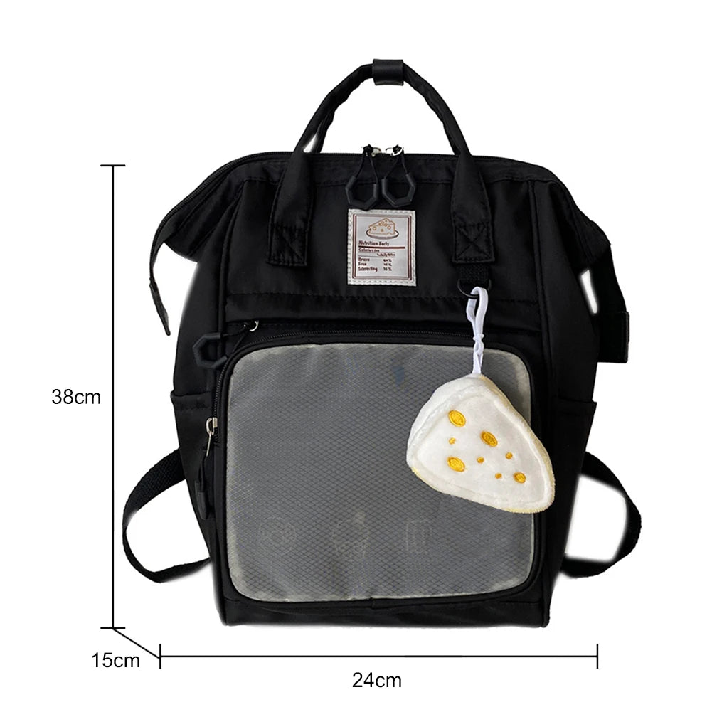 Japanese Style School Bags For Teenage Girls Preppy Tote Bag Nylon Bag Backpack