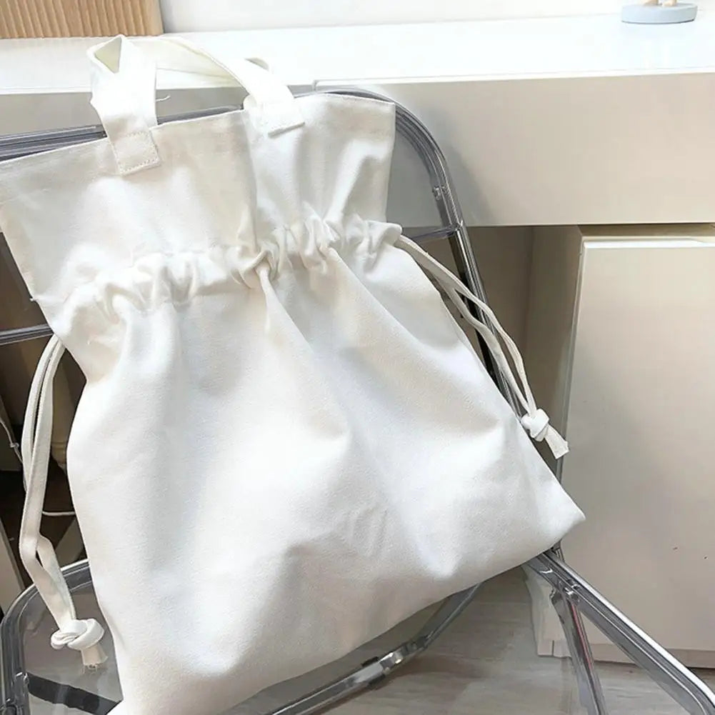 Japanese Style Women Shopping Bag Plaid Shoulder Bag
