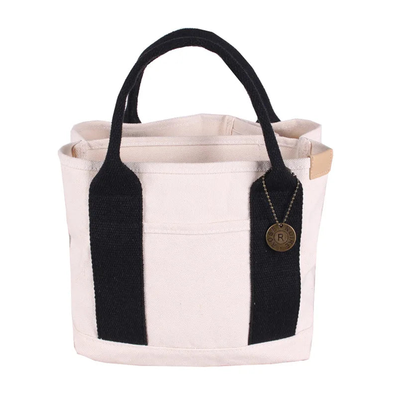 Japanese Canvas Bag Lunch Bag Handbag Canvas Handbag Handbag