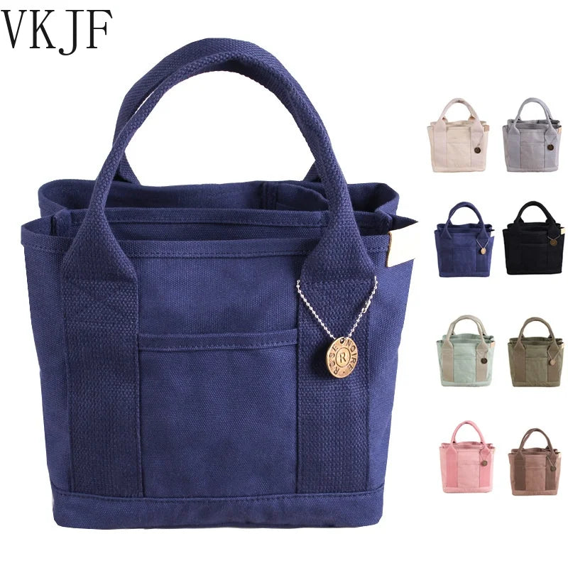 Japanese Canvas Bag Lunch Bag Handbag Canvas Handbag Handbag