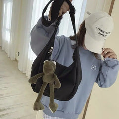 Japanese Women Canvas Bag Shoulder Handbags