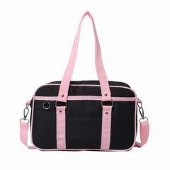 Japanese Style Women Canvas Satchel Handbag School Book Bags