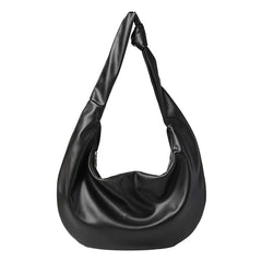 Japanese Retro Dumpling Bag Soft Leather Shoulder Bag