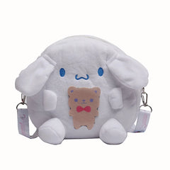 Japanese Lolita Messenger Phone Bag Plush Shoulder Bag