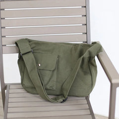 Japanese Canvas Shoulder Bag Harajuku Mori Art Student Messenger Bag