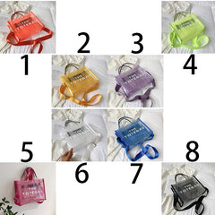 Jelley Square Shoulder Bag Chain Messenger Handbag