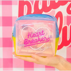 Patchwork Jelly Cosmetic Bag Waterproof Travel Wash Case Lucency Toiletry Bag