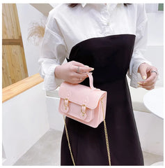 Jelly Vintage Chain Shoulder Bags for Women Casual Crossbody Bag