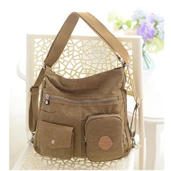Jinqiaoer Women Shoulder Bags Waterproof Female Casual Multicolor