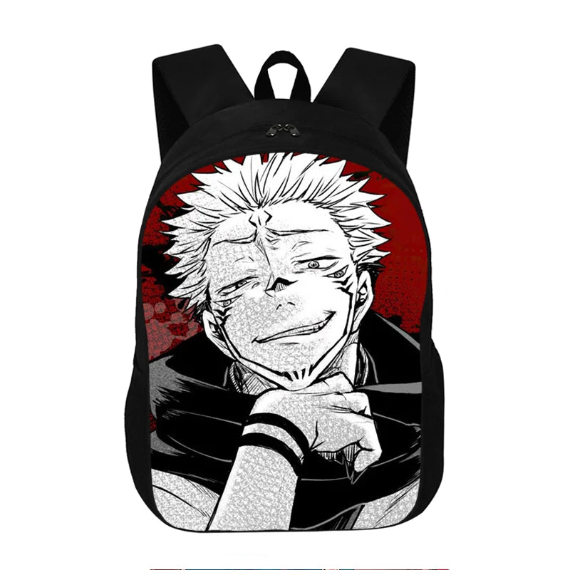Jiu-Jitsu Yuzu Itadori Backpack Japanese Anime School Student Bag