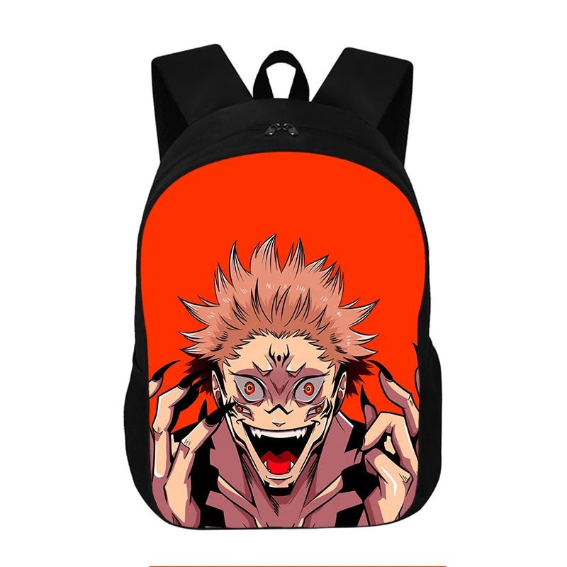 Jiu-Jitsu Yuzu Itadori Backpack Japanese Anime School Student Bag