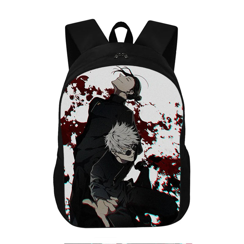 Jiu-Jitsu Yuzu Itadori Backpack Japanese Anime School Student Bag