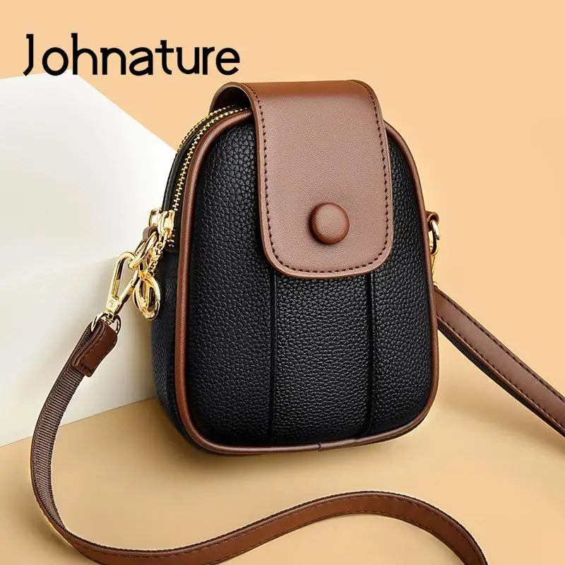 Small Women Bag Mini Leather Shoulder & Crossbody Bags
