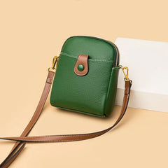 Leather Women Small Bag Summer Soft Shoulder & Crossbody Bags