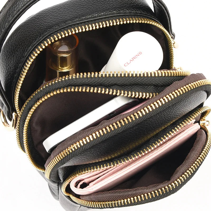 Mini Women Bags Solid Shoulder & Crossbody Bags