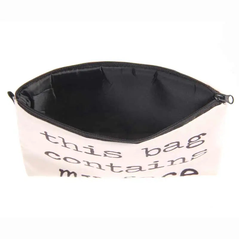 Cosmetic Bag Heat Transfer Printed Makeup Organizer