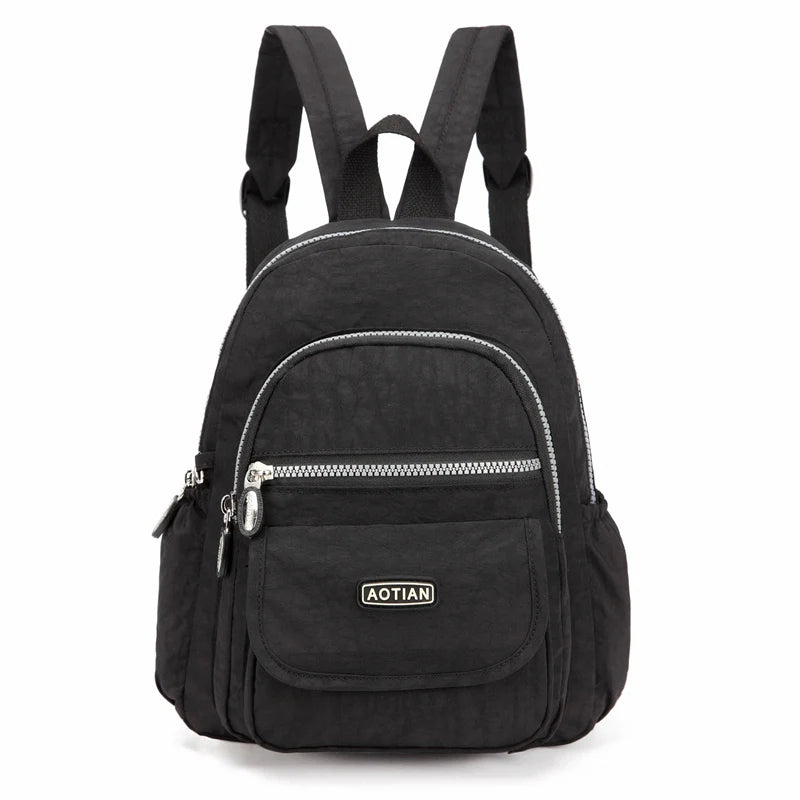 Nylon Mini Backpack Lightweight Daypack for Teens and Girls