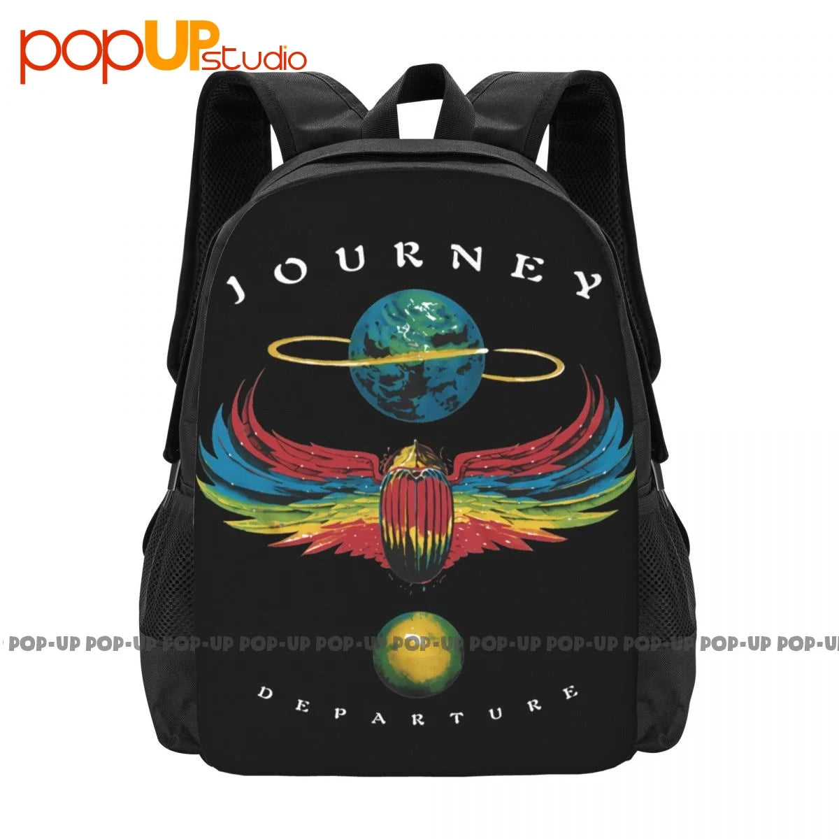 Journey Departure Album Cover Rock Band Tour Concert Backpack