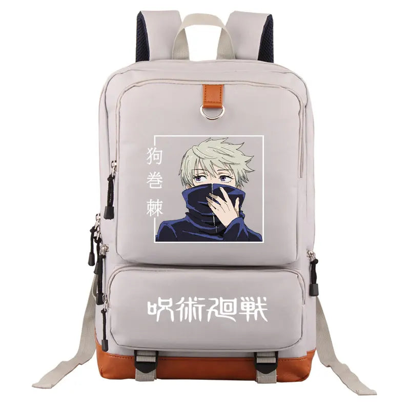 Jujutsu Kaisen Canvas Bag Anime Travel Bag Gift Backpack 7 Colors