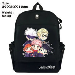 Jujutsu Kaisen Canvas Rucksack Backpack Student Schoolbag Bag Travel