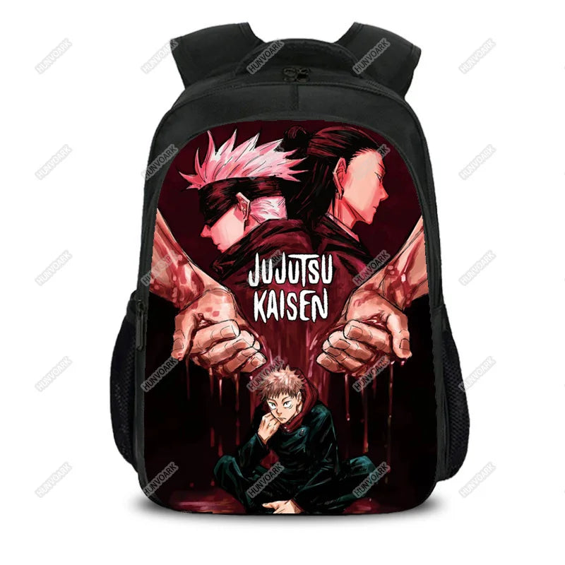 Jujutsu Kaisen School Bag Large Capacity Water Proof Backpack