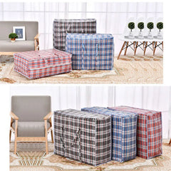 Jumbo Home Laundry Plastic Bag Zipped Reusable Large Strong Storage Bags