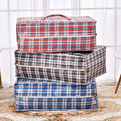 Jumbo Home Laundry Plastic Bag Zipped Reusable Large Strong Storage Bags