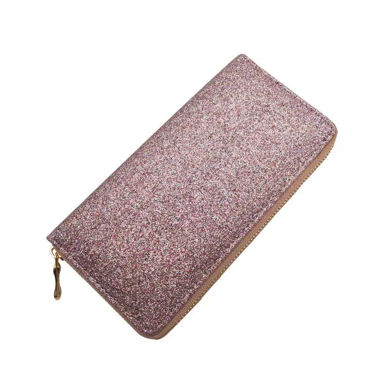Sparkling Glitter Wallets in Various Colors for Women