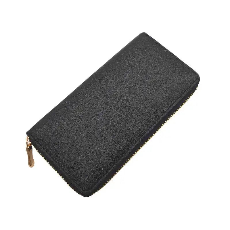 Sparkling Glitter Wallets in Various Colors for Women