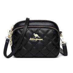 Rhombus Women's Bag Small Shoulder Messenger Round Bag
