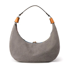 Cotton Canvas Shoulder Hand Bag for Summer Shopping