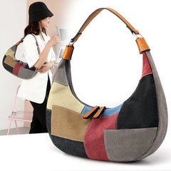 Cotton Canvas Shoulder Hand Bag for Summer Shopping
