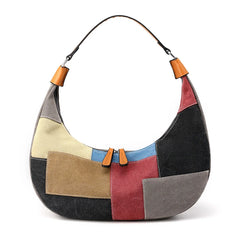 Cotton Canvas Shoulder Hand Bag for Summer Shopping