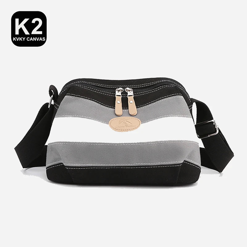 Summer Mini Canvas Shoulder Bag Casual Pouch