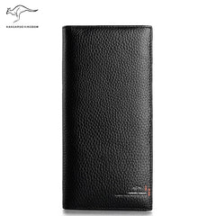 Kangaroo Kingdom Men Wallets Long Leather Wallet Purse