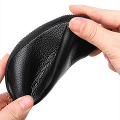 Soft Leather Car Key Bag Large Capacity Multi-Function Small Wallet