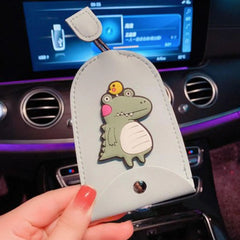Key Bag Cartoon Unisex PU Leather Key Wallets Car Key Holder