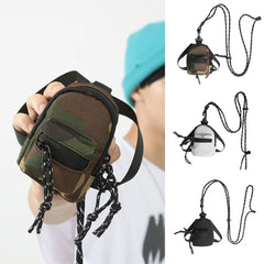 Key Storage Bag Mini Backpack Zipper Housekeeper Pocket