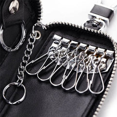 Key Holder Case Pouch Bag Car Wallet Key Ring Unisex Key Wallets