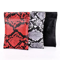 Snake Pattern Key Wallet Keychain Housekeeper Case Holder