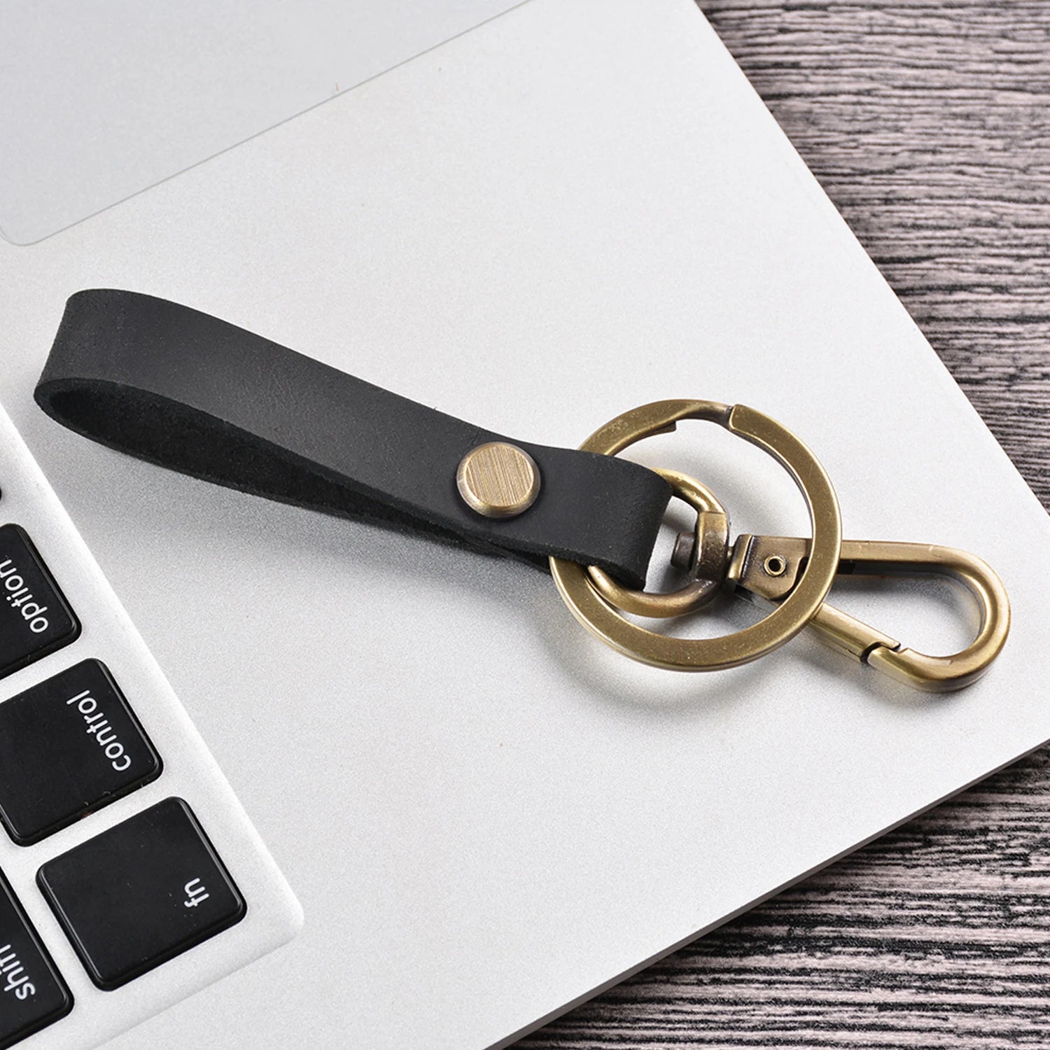 Keycord Leather Crazy Horse Leather Key chain Gift For Car Key