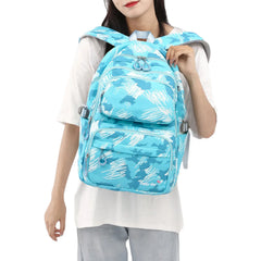 Kid Girls Backpack Large Capacity Casual School Bag Daypack with Pendant Doll