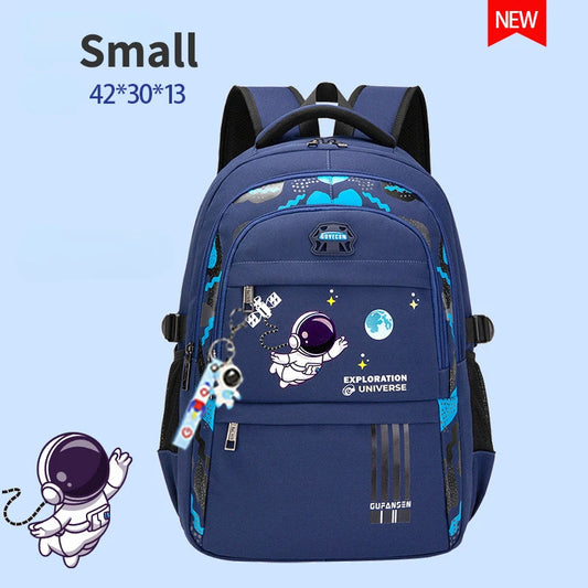 Kids Backpack School Bags Boys Orthopedic Waterproof Primary Schoolbag Book Bag