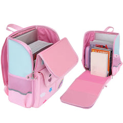 Orthopedic Kids Backpack for Girls 1-3-6 Waterproof Rucksack
