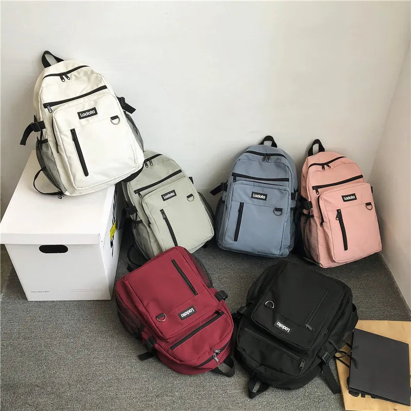Girls School Backpack Student Bag Waterproof Nylon Kids Backpack