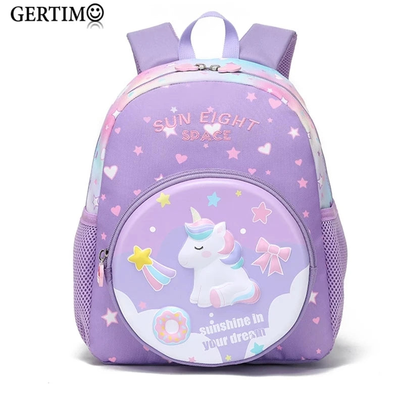 3D Dinosaur Space Kindergarten Backpack Waterproof Baby Bag