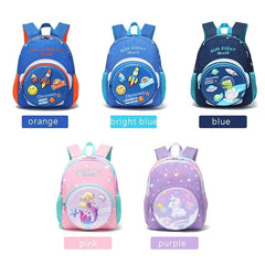 3D Dinosaur Space Kindergarten Backpack Waterproof Baby Bag