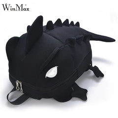 3D Dinosaur Primary Cartoon School Backpack for Kids